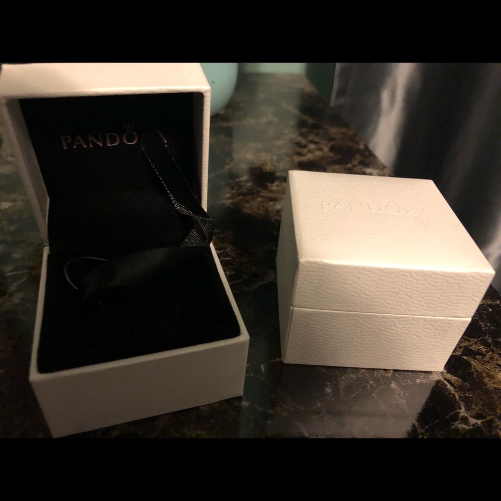 2 Authentic Pandora Charm Boxes